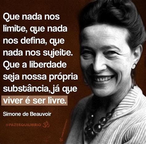 Simone De Beauvoir Frases - 8