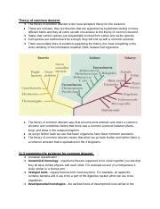 Lecture 3 - common descent natural selection etc.docx - Theory of ...