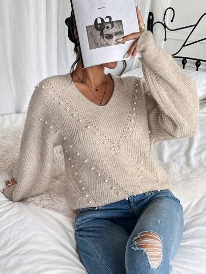 Search Pearl Sweater Shein Usa