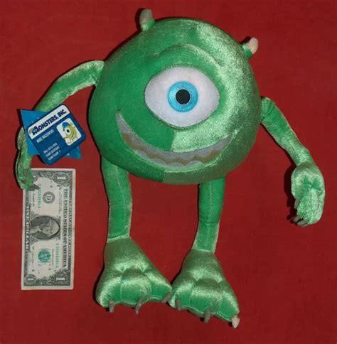 Disney Pixar Monsters Inc Mike Wazowski Posable Peluche Jouet W