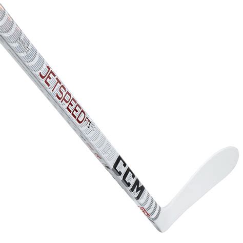 CCM Jetspeed FT5 Pro White Hockey Stick Sr