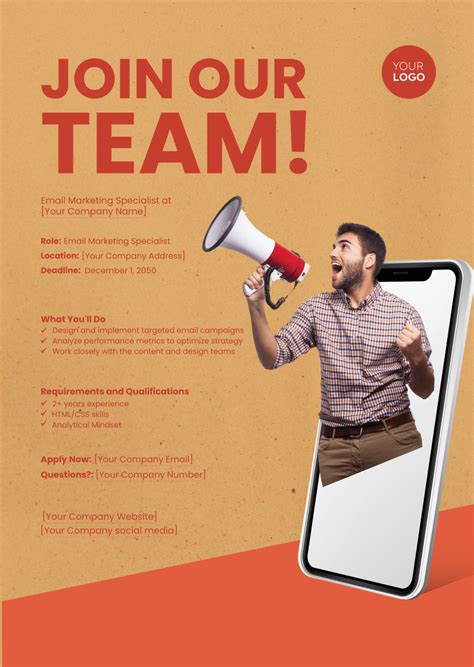 Marketing Executive Job Advertisement Template in Word, Pages, Google