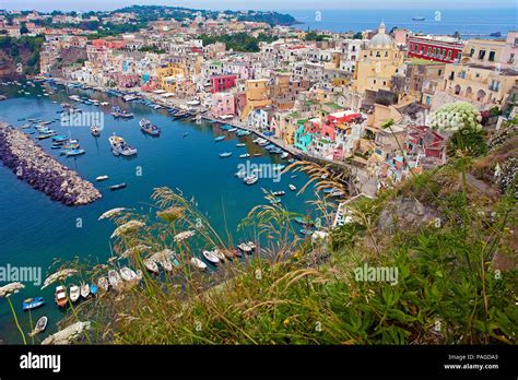 The Fishing Village Procida With Fishing Harbour Marina Di Corricella