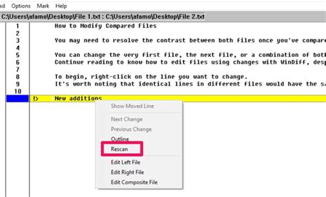 Step By Step Guide To Use Windiff To Compare Files 2024