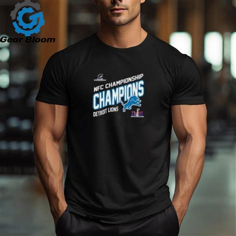 Congratulations Detroit Lions Nfc Championship Winners Merchandise