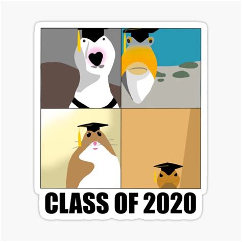 "Class of 2020 Graduation Quarantine Meme" Sticker for Sale by LittleTess | Redbubble