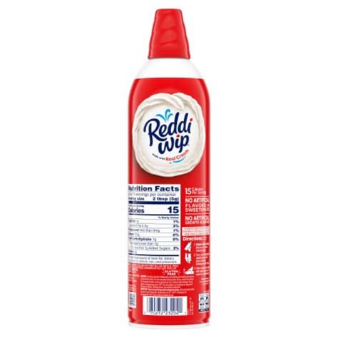 Reddi-Wip Original Whipped Topping Made With Real Cream, 13 OZ - QFC