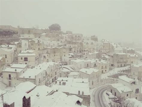 Maltempo Nevica In Puglia Scenari Mozzafiato Dai Monti Dauni Al