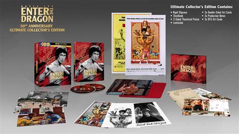 Enter The Dragon 50th Anniversary 4K 2D Blu Ray SteelBook Ultimate