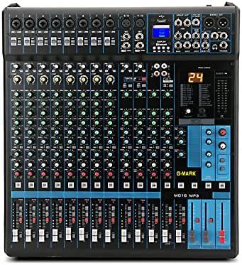 Pyle Professional Audio Mixer Sound Board Console Interfaz De Sistema