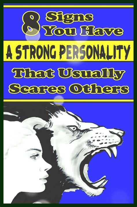 Signs You Have A Strong Personality That Might Scare Others Healthy