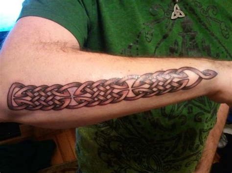 New style celtic knot forearm tattoo | Forearm band tattoos, Celtic ...