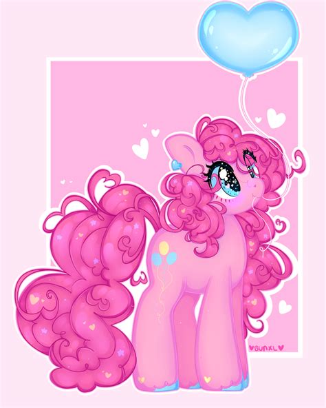 1864920 Safe Artist Bunxl Pinkie Pie Earth Pony Pony G4 Absurd