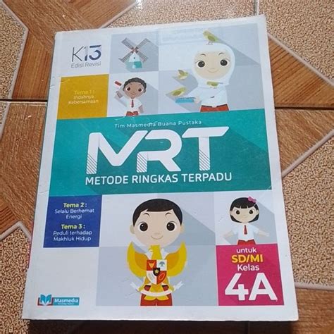 Jual Mrt Metode Ringkas Terpadu Sd Kelas A Edisi Revisi Shopee Indonesia