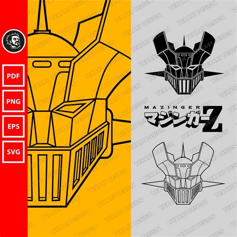 Mazinger Z Mazinger Svg Vector File Vector Mazinger Z Mazinger Head