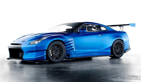 Fast and Furious 6 Blue Nissan R35 GT-R - GTspirit