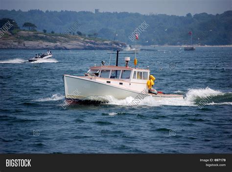 Lobster Boat Image & Photo (Free Trial) | Bigstock