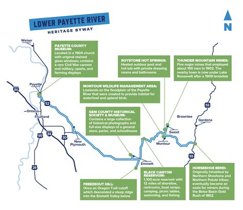 payette river heritage byway southwest idaho travel association