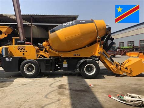 Delivery Of As Concrete Self Loading Mixer To Jamaica