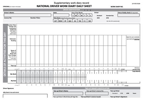 7 Truck Driver Log Book Template Excel Pdf Word Partnership For