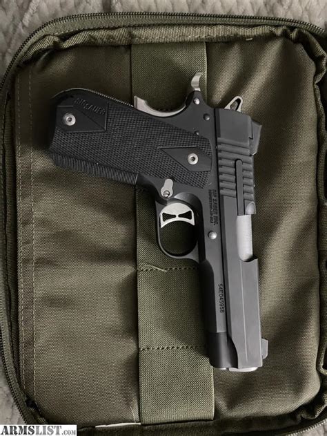 ARMSLIST For Sale Trade Sig 1911 Fastback Nightmare Carry