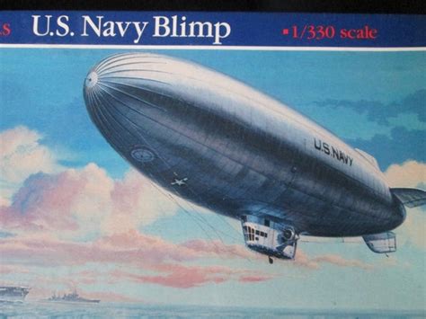 1991 Sealed Us Navy Blimp Model Glencoe 1 330 Scale Etsy