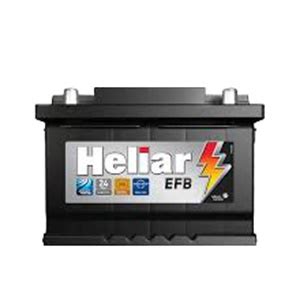 BATERIA HELIAR 60AH EFB CURITIBA MAC BATERIAS