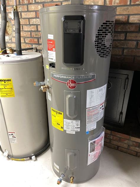 Heat Trap On New Rheem Hybrid Water Heater Terry Love Plumbing Advice And Remodel Diy