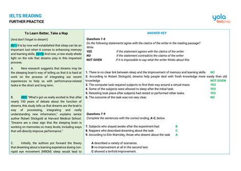 Sample Essay For Student Ielts Reading Further Practice To Learn