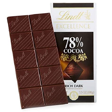 Lindt Excellence 78 Dark Chocolate Bar 3 5 Ct Pricepulse