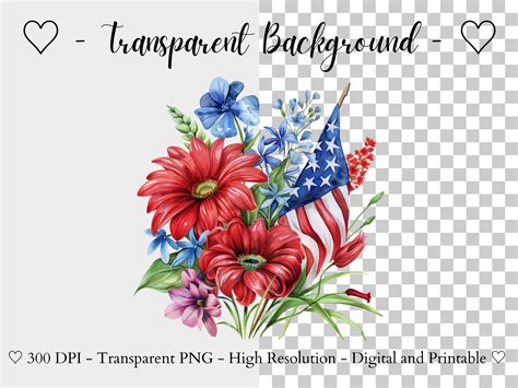 Memorial Day Clipart, Patriotic Memorial Day Clipart Bundle, 45 High ...