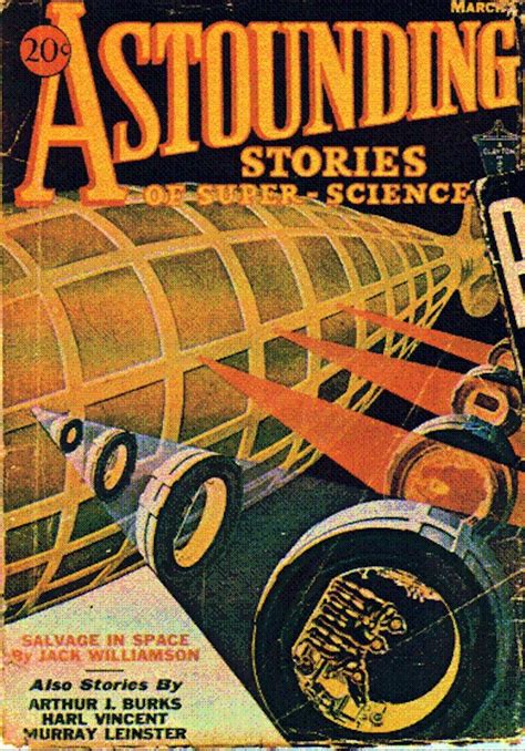 Astounding Science Fiction Magazine From March 1945 Contains Isaac