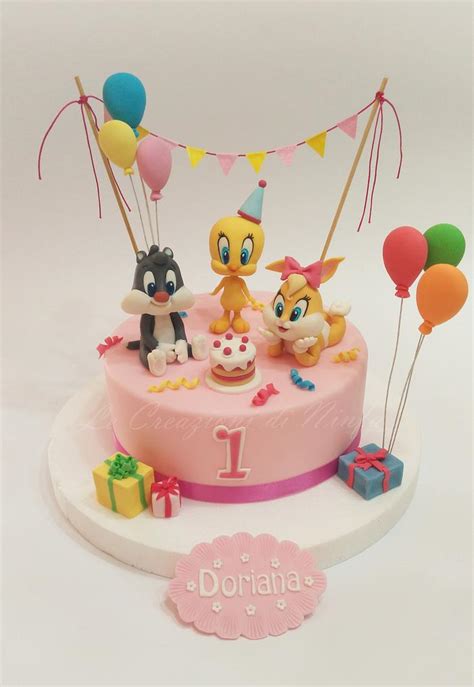 Baby Looney Tunes Cake Topper Decorated Cake By Le Cakesdecor