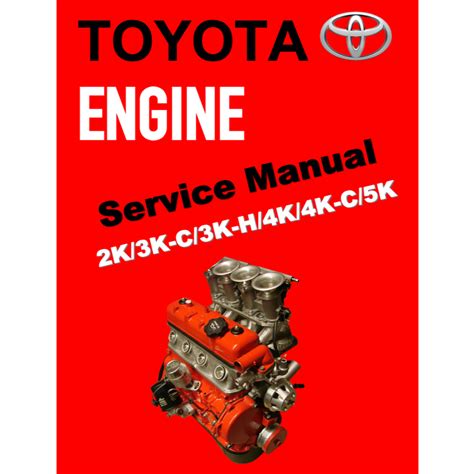 Toyota K Series Engine Service Repair Workshop Manual Shopee Malaysia