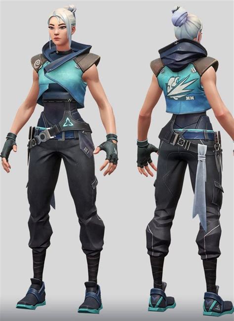 3d Jett Model Female Character Design Female Characters Cyberpunk