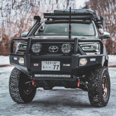 Ultimate Toyota Hilux Overland Build From Japan On 35 Off Road Tires