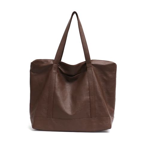 Grand Sac Cabas Fourre Tout Cuir Vegan Passion Yoga