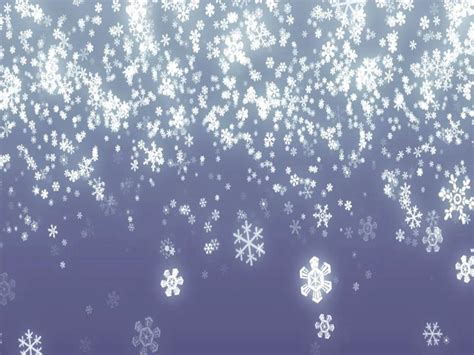 Falling Snowflakes Backgrounds for Powerpoint Templates - PPT Backgrounds