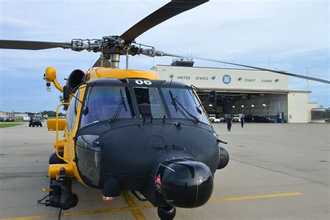 A U S Coast Guard Mh Jayhawk Helicopter Sits At Nara Dvids