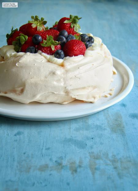 Tarta Pavlova Cl Sica Y Tradicional Receta De Cocina Magimix Cook