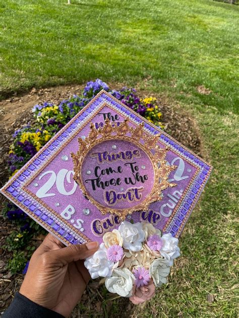 Personalized Graduation Cap Topper Grad Cap With Crown Etsy