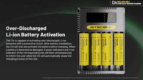 Chargeur Nitecore Ci Universel Intelligent Pour Batteries Li Ion