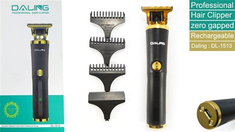 Rechargeable Daling DL 1513 Professional Hair Clipper Beard Trimmer