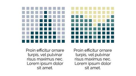graphic showing  differences   powerpoint template
