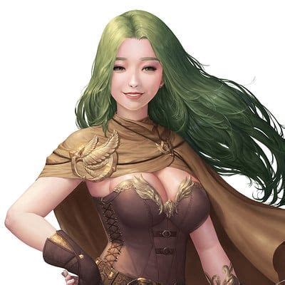 Artstation Speed Painting Succubus Wonder Woman Kim Superhero