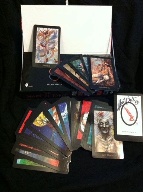 Mary El Tarot Book And Cards Set Direct From Artist Tarot Deck