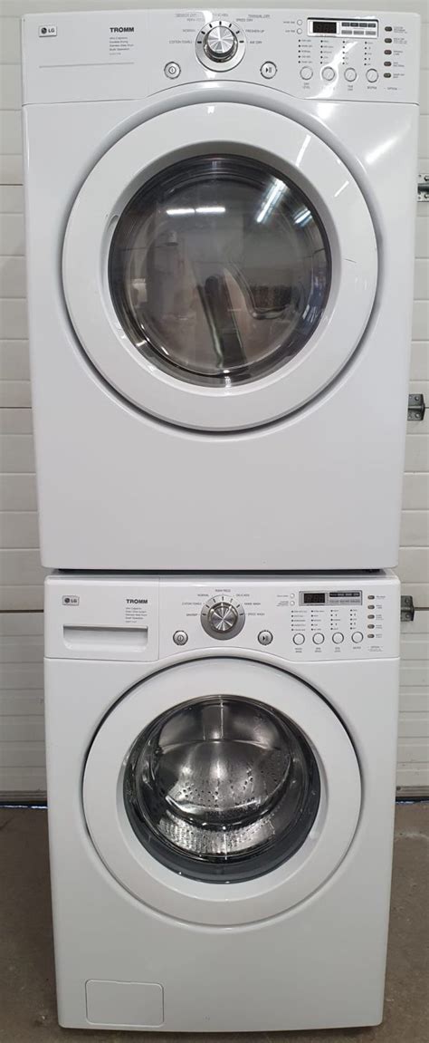 Order Your Used LG Set Washer WM2177HW And DRYER DLE3777W Today