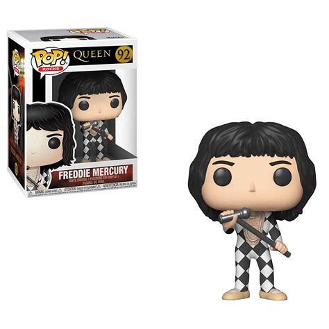 Freddie Mercury Checkered Funko Pop Vinyl - Shop Retro Active