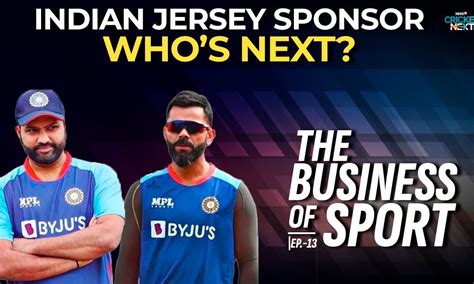 Who Will Sponsor Indian Cricket Team Jersey? | BCCI | Business of Sport ...