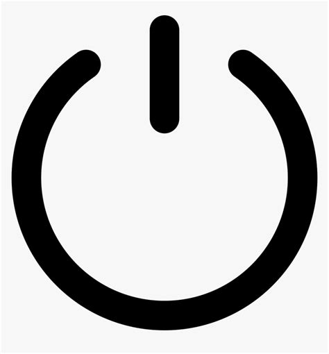 Power Button Symbol - Icon Time Logo Png, Transparent Png - kindpng